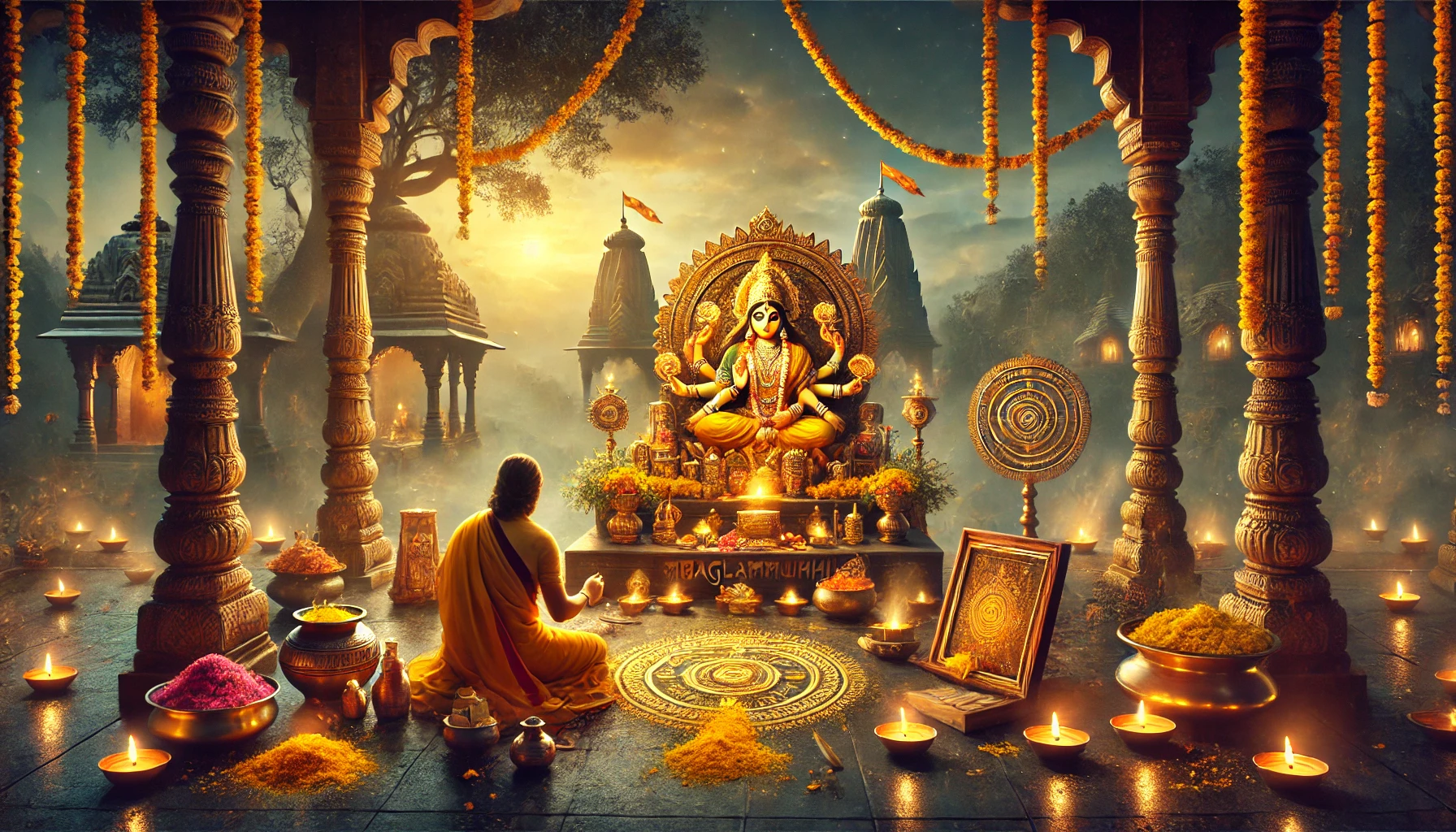 Maa Baglamukhi Grahak Aakarshan Puja at Nalkheda