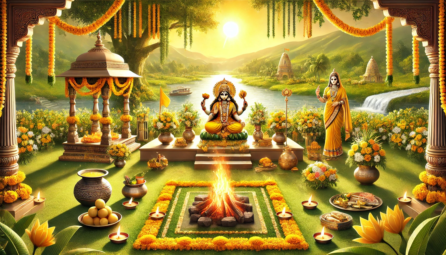Maa Baglamukhi Parivarik Arogya Raksha Puja at Nalkheda